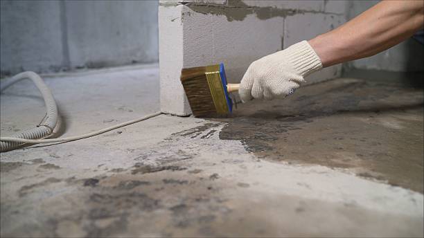 SJ Waterproofing Pros Crawl Space Encapsulation coverage map for Highland Park, MI and surrounding area